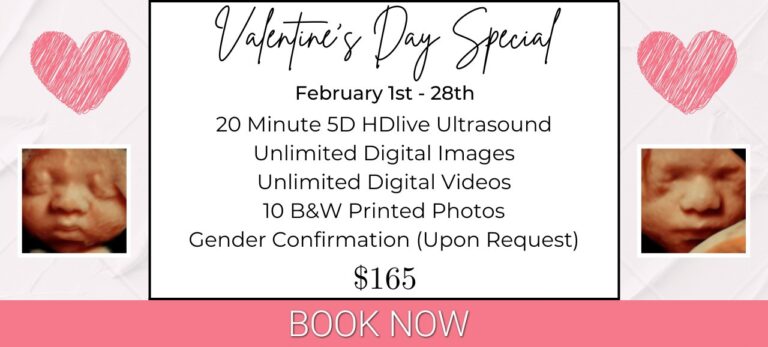 3D Ultrasound 5D Valentine's Day Special